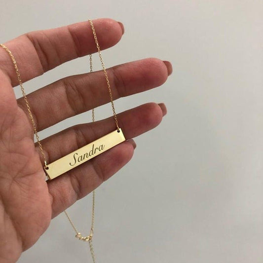 Engraved Name Necklace