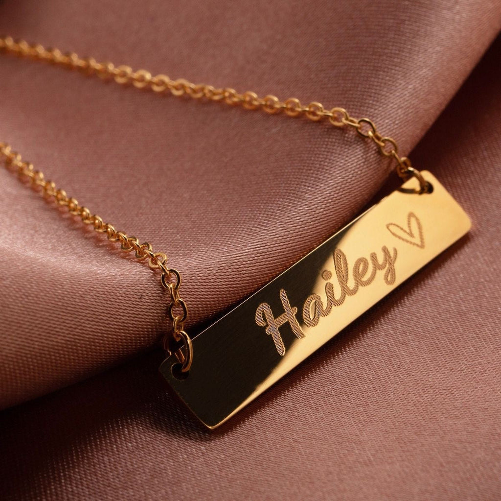 Engraved Name Necklace